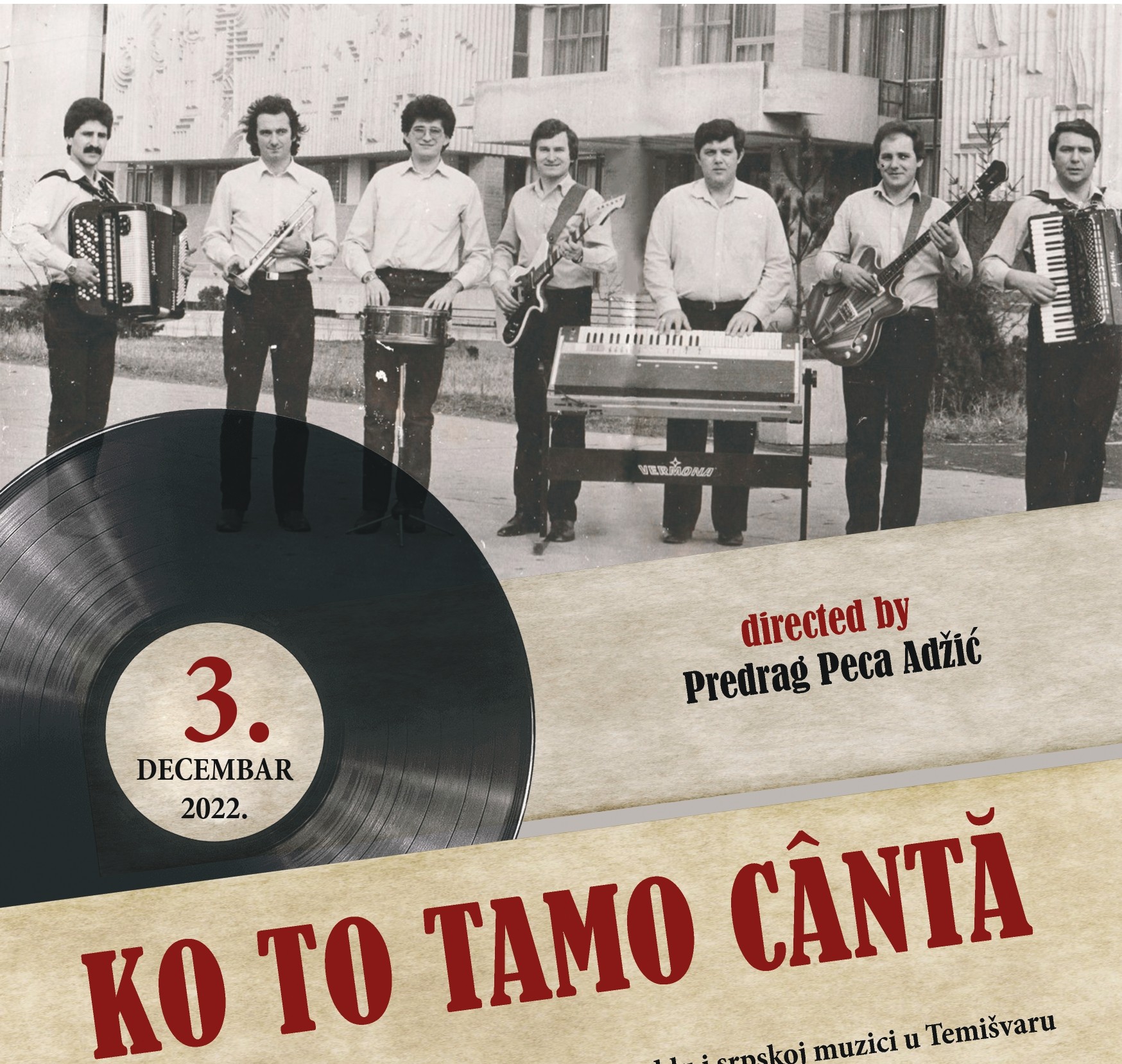 Projekcija filma "KO TO TAMO CÂNTĂ" u Centru za kulturu u Beloj Crkvi